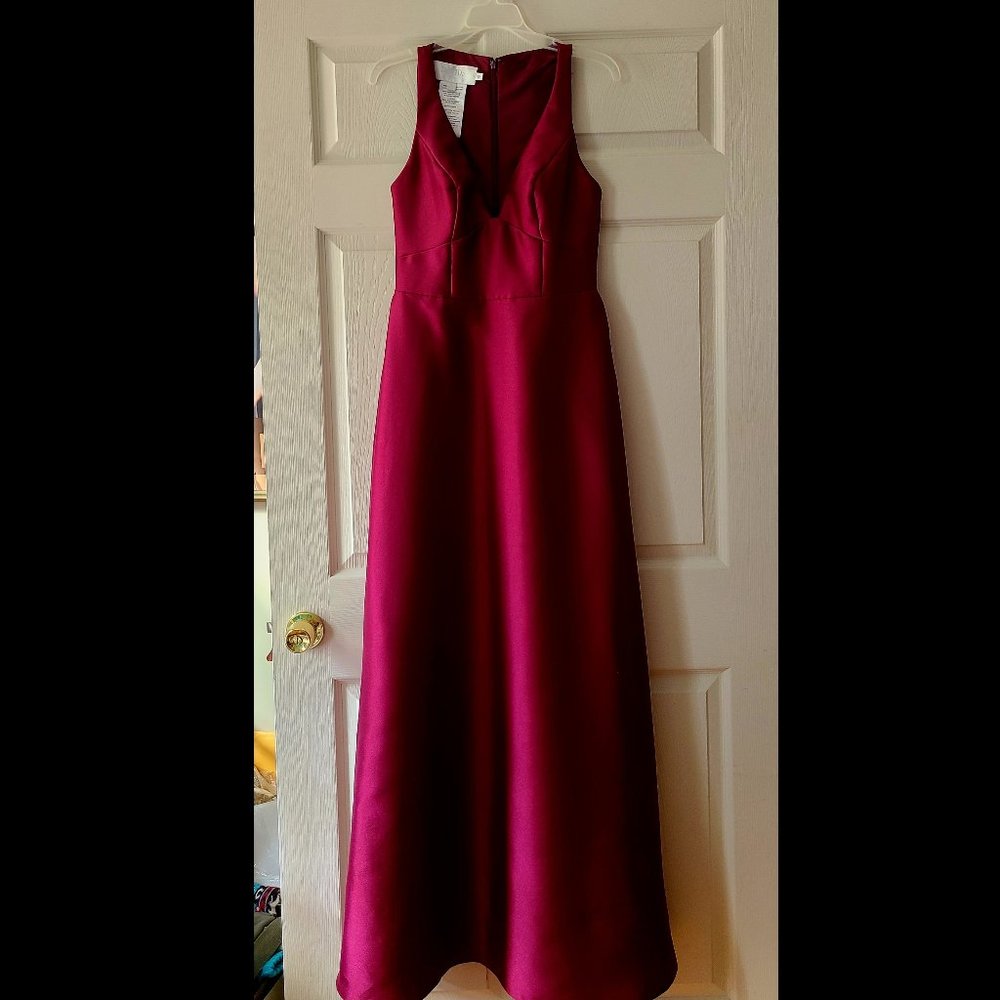 Bridesmaid Dress in Wine